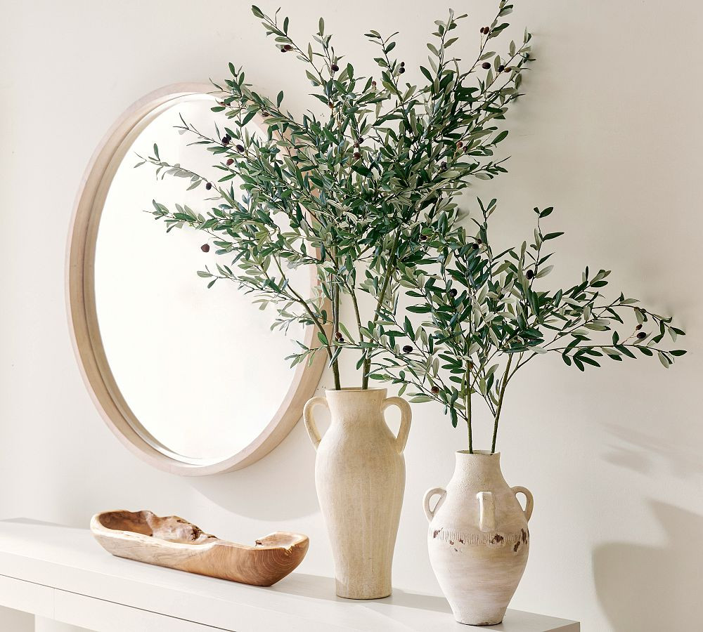 Traditional Faux Olive Branch | Pottery Barn (US)