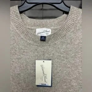 Universal Thread Tan Knit Cropped Sweater Vest Size: XXL NWT | Poshmark