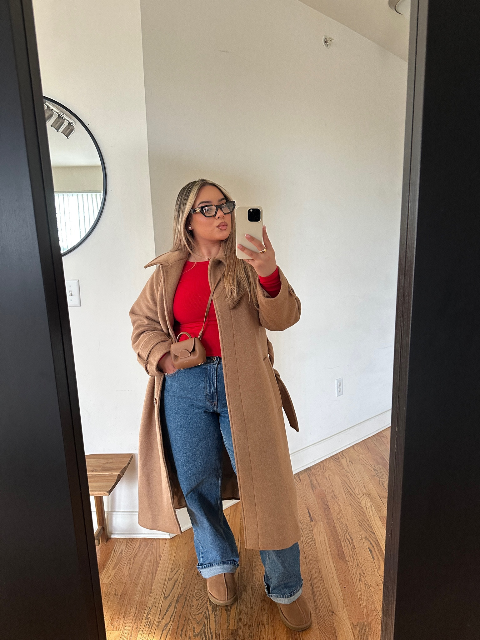 Casual Comfy Outfit 🧥❤️

Jeans - Curve 30 (Dark Marble) 
Shirt: M 
Coat: M 

#LTKMidsize #LTKSeasonal #LTKStyleTip