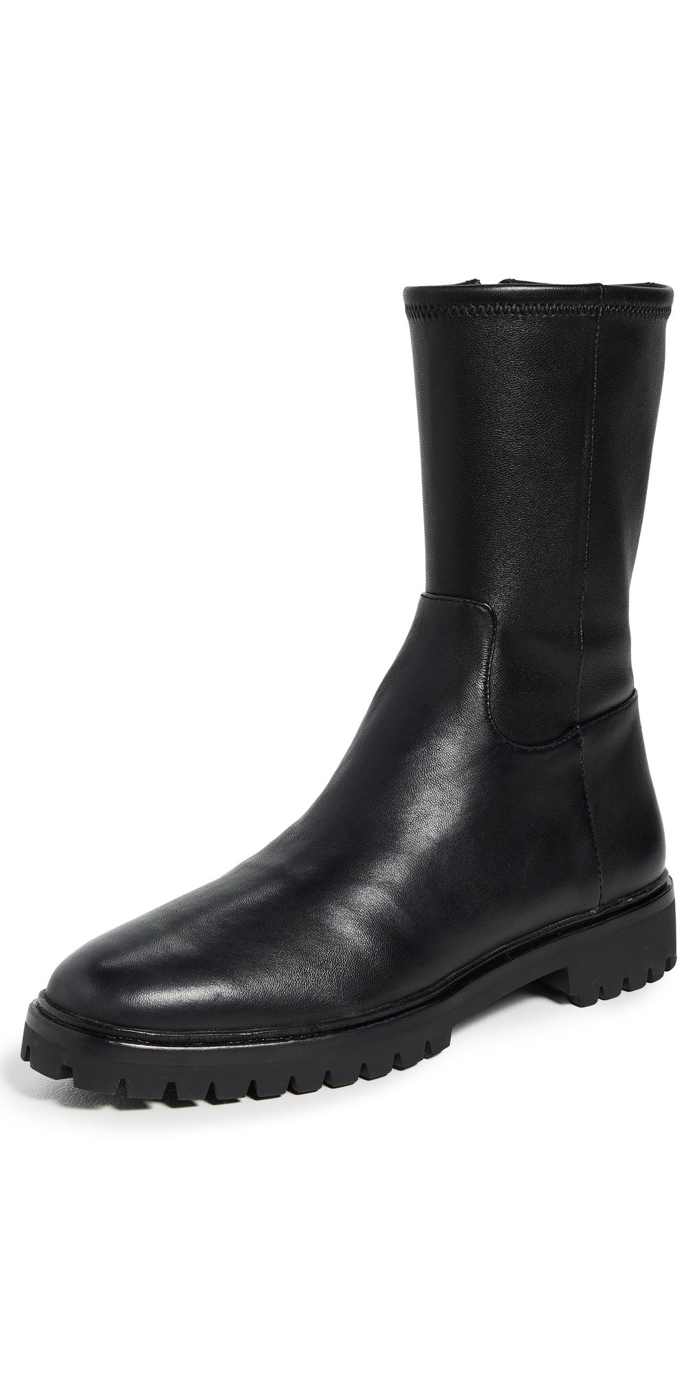 Loeffler Randall Danny 35mm Tall Ankle Lug Sole Boots Black 6.5 | Shopbop