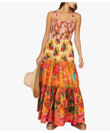 Tropical print maxi dress 

#LTKSeasonal #LTKfindsunder50 #LTKfindsunder100