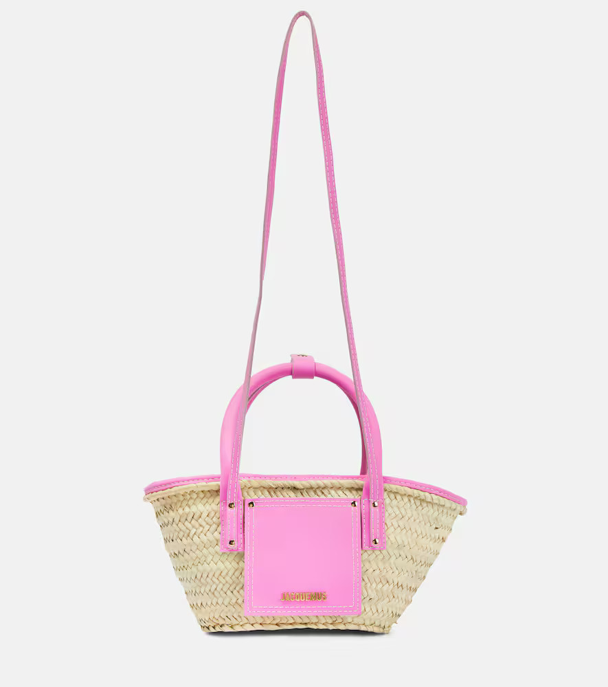 Jacquemus Le Panier woven tote | Mytheresa (UK)