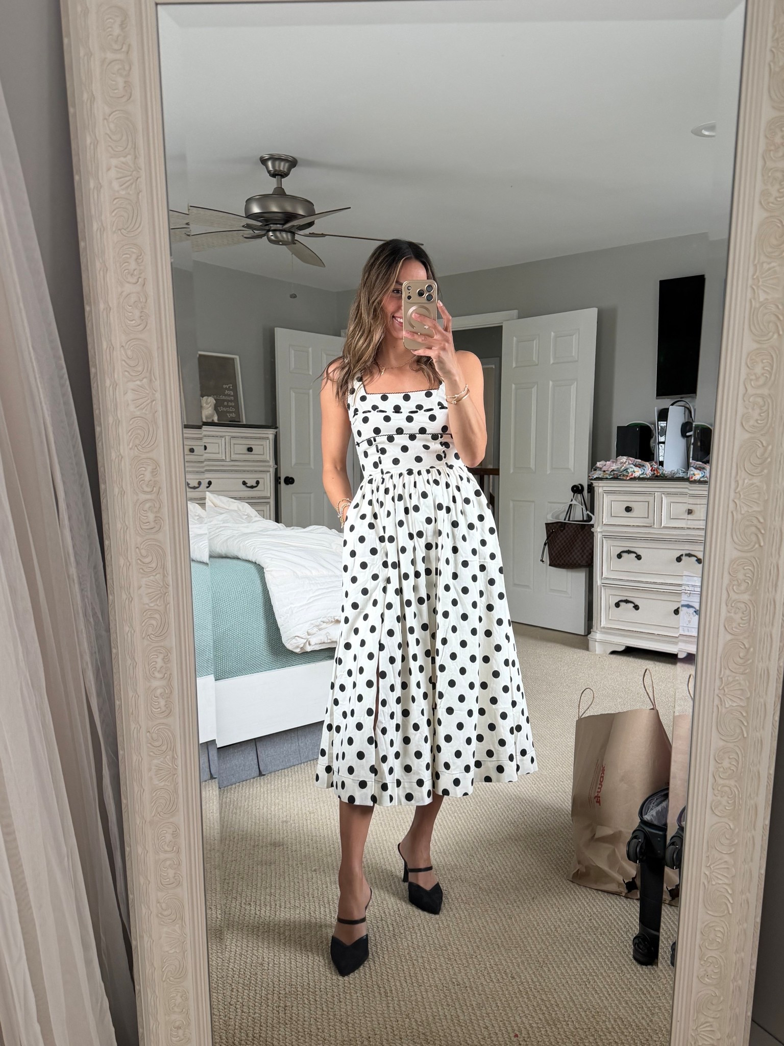 Polka dot dress that’s timeless & trendy! 

Communion dress | communion guest outfit | lunch in dress | brunch dress | spring dress | timeless dress | TJ maxx | Marshall’s | polka dots | polka dots dress |  party dress | trendy dress 

#LTKootd #LTKMothersDay #LTKSaleAlert
