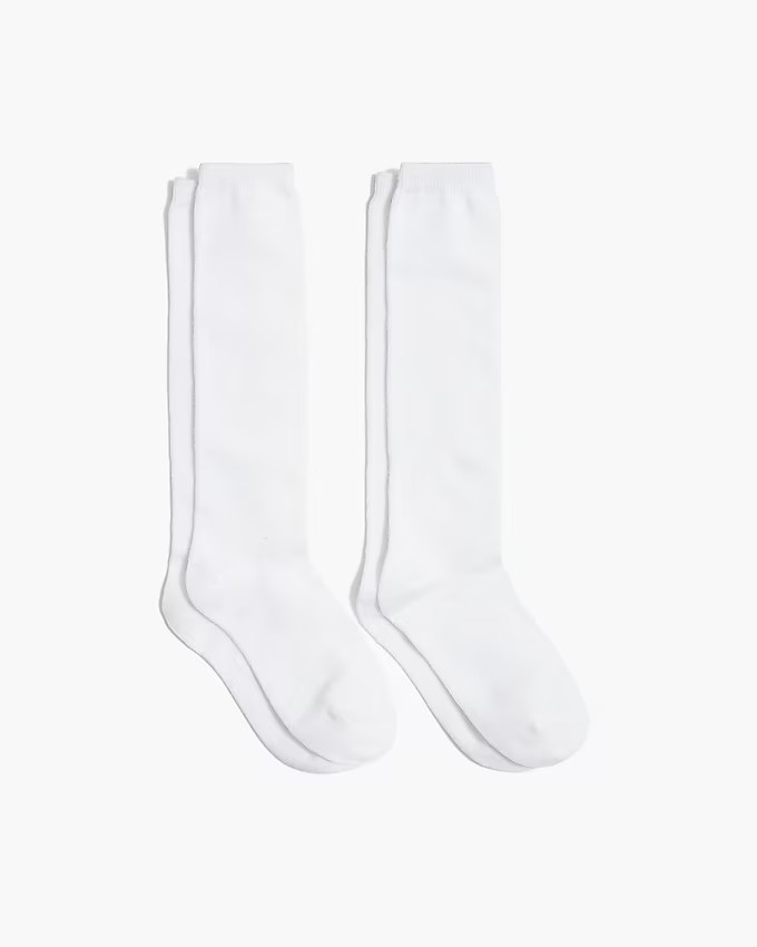 Girls' knee-high socks two-pack | J.Crew Factory