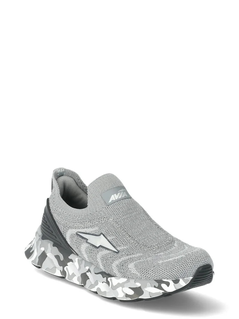 Avia Honeycomb Toddler, Little, and Big Kid Slip On Knit Sneakers | Walmart (US)