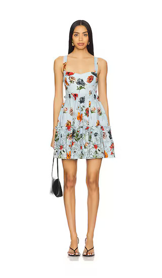 Audrey Dress in Botanica Blue | Revolve Clothing (Global)