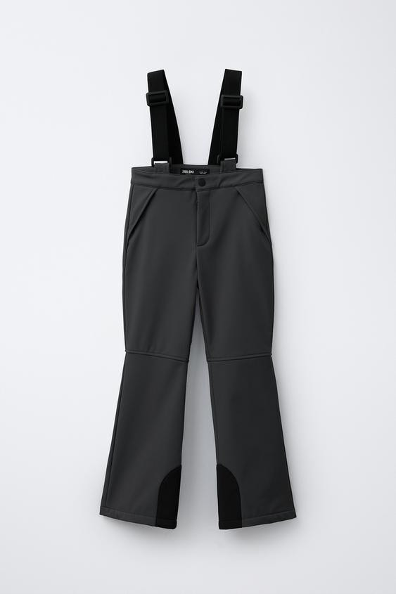 WATER RESISTANT AND WINDPROOF RECCO® SYSTEM SKI COLLECTION BIB PANTS | Zara US