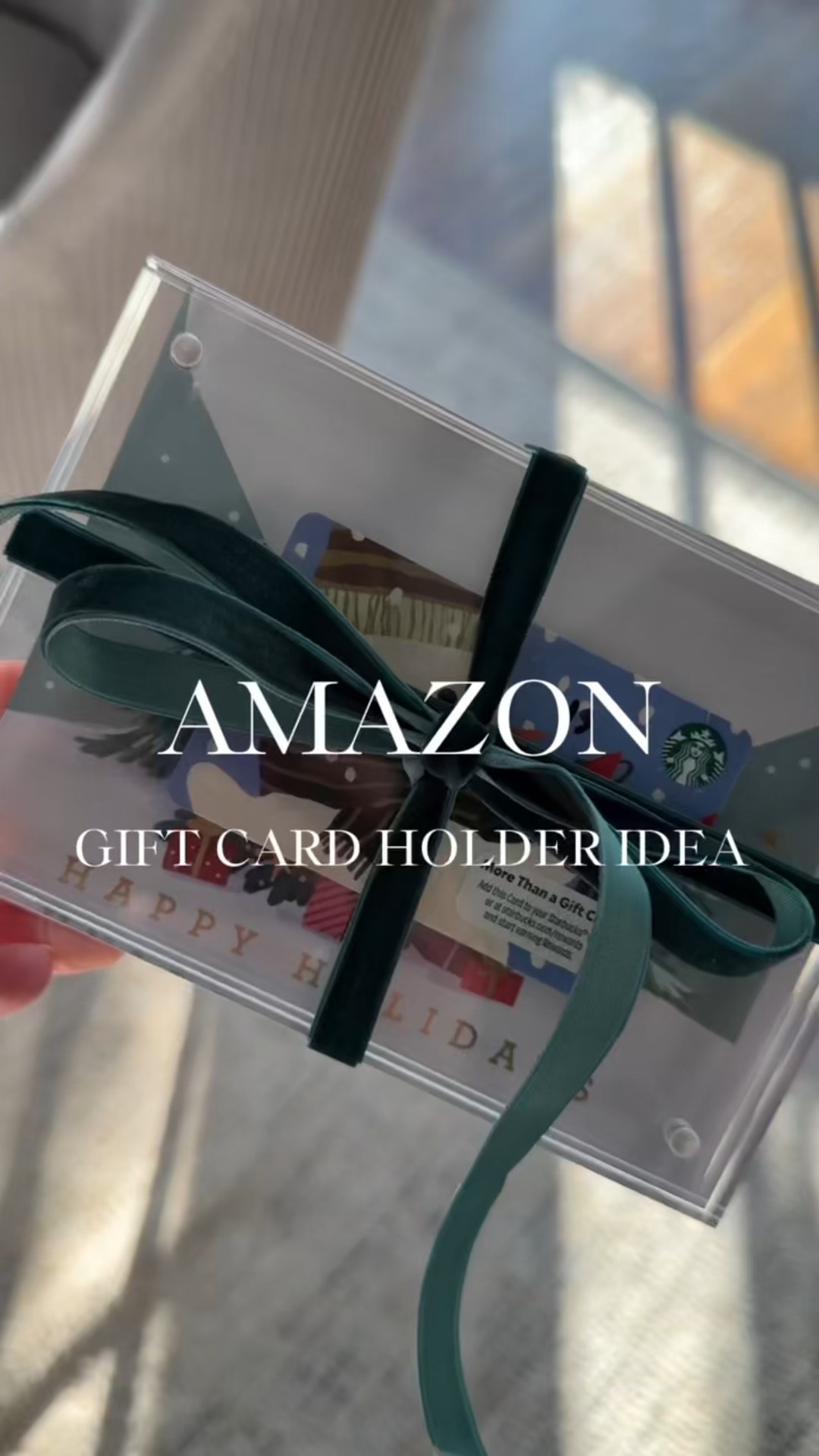 Easy gift idea! Bought these acrylic frames as an easy way to spruce up gifting a gift card to someone. 
*top is old Spanx 

#LTKFindsUnder50 #LTKGiftGuide #LTKHoliday