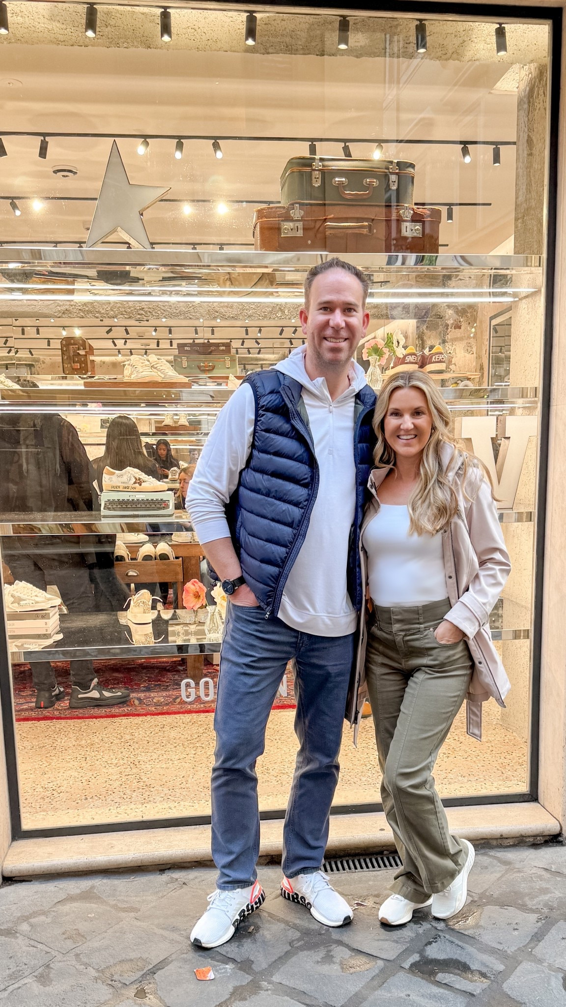 Vacation outfit in Rome on a rainy day.

#LTKTravel #LTKOver40