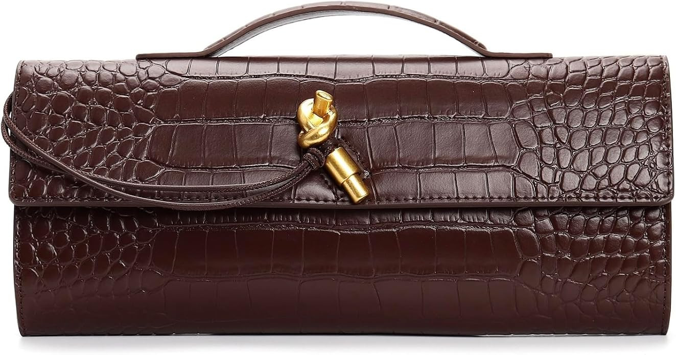 Evening Bags and Clutches PU Leather Trendy Cute Clutch Purses for Women Shoulder Handbag Underar... | Amazon (US)