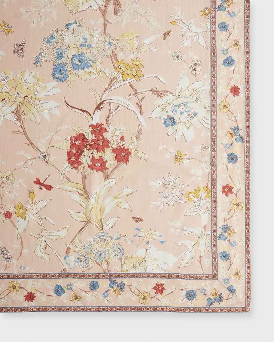 Corsica Grapefruit Tablecloth, 60"Sq. | Neiman Marcus