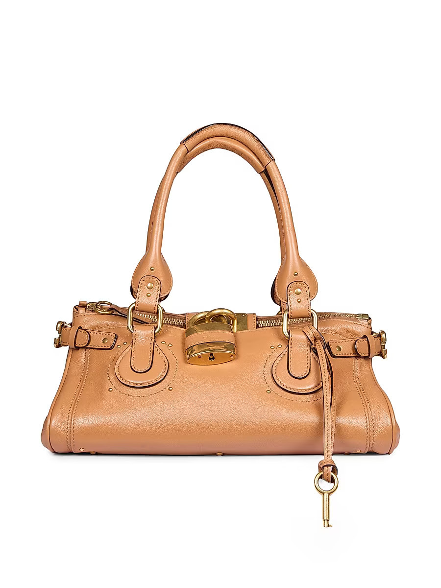 Women's Paddington Leather Shoulder Bag - Mustang Brown | Saks Fifth Avenue