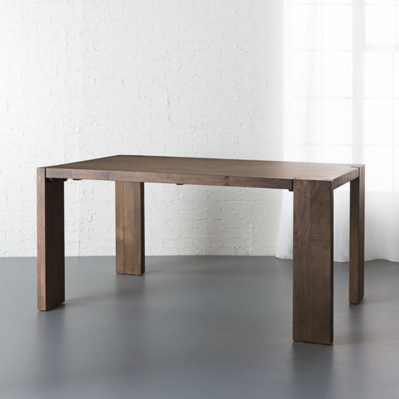 Blox 35x63 Dining Table + Reviews | CB2 | CB2