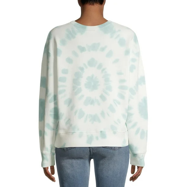 Time and Tru Women's Tie Dye Sweatshirt | Walmart (US)