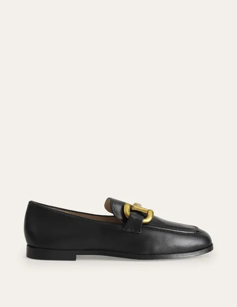 Iris Snaffle Loafers - Black | Boden (UK & IE)