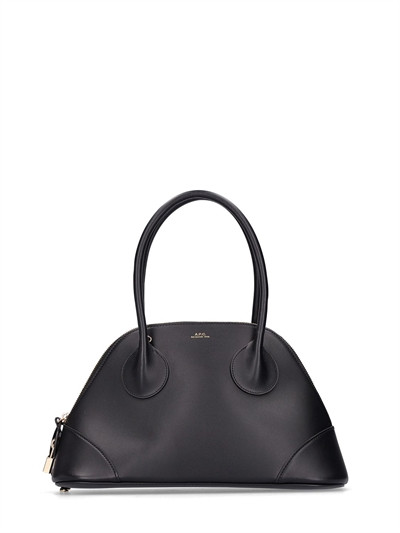 A.p.c. - Handtasche aus glattem leder "emma“ - Schwarz | Luisaviaroma | Luisaviaroma