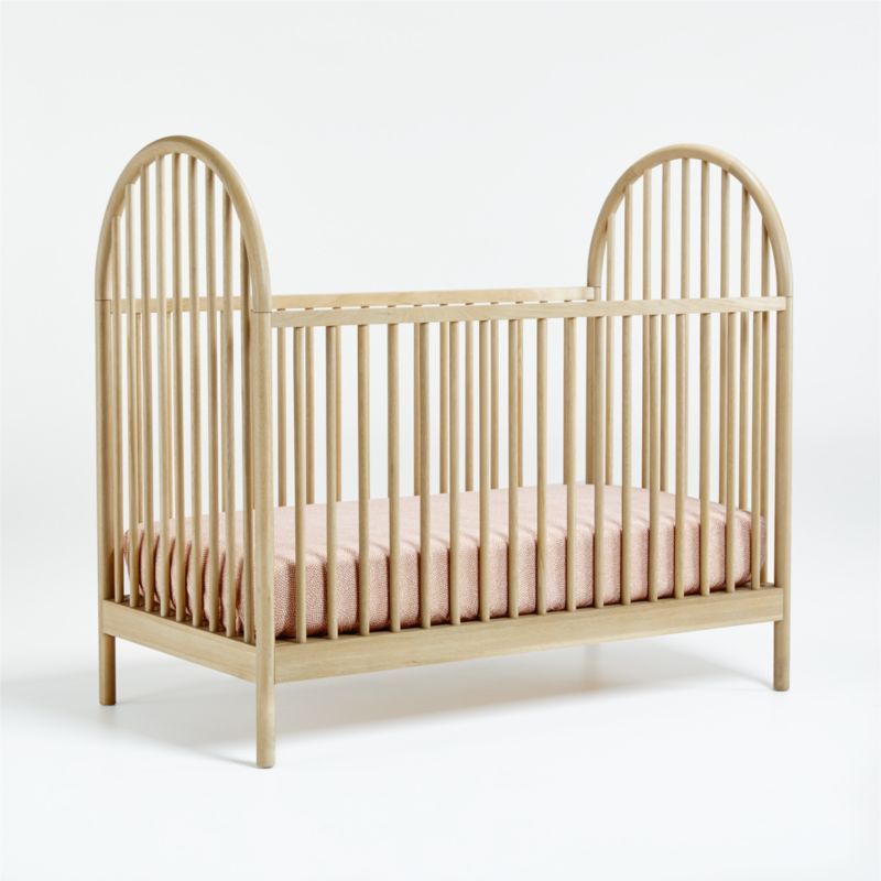 Canyon Spindle Convertible Baby Crib by Leanne Ford + Reviews | Crate & Kids | Crate & Barrel