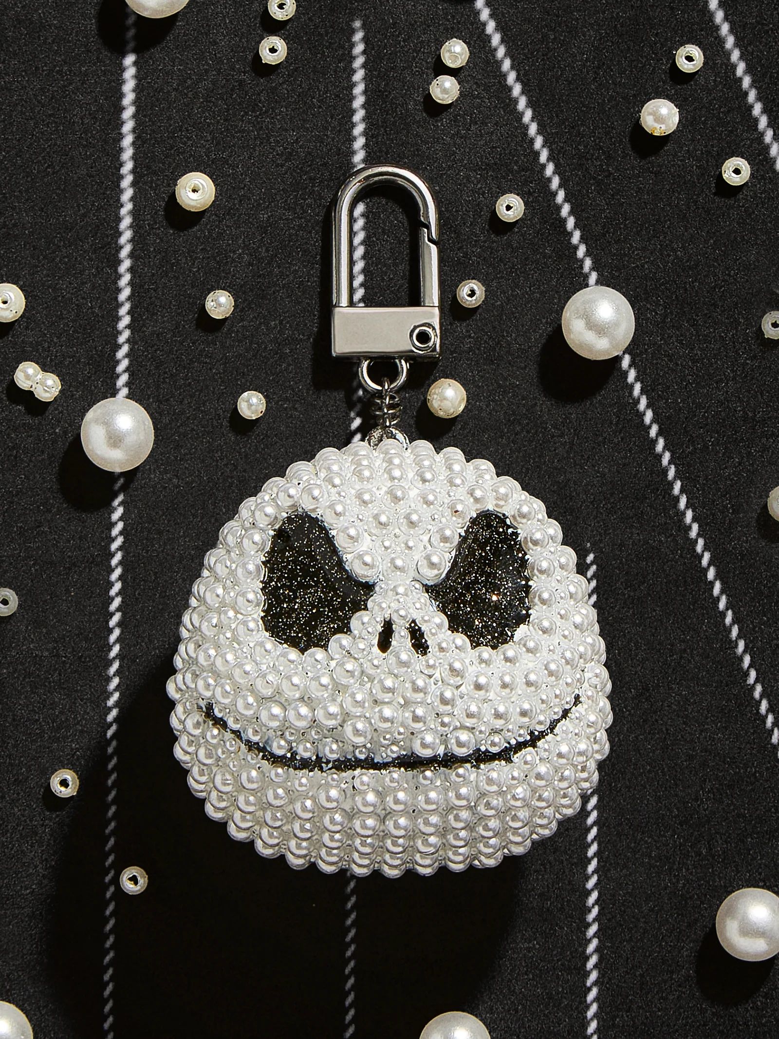 Disney Tim Burton's Nightmare Before Christmas Jack Bag Charm - Jack Skeleton Bag Charm | BaubleBar (US)