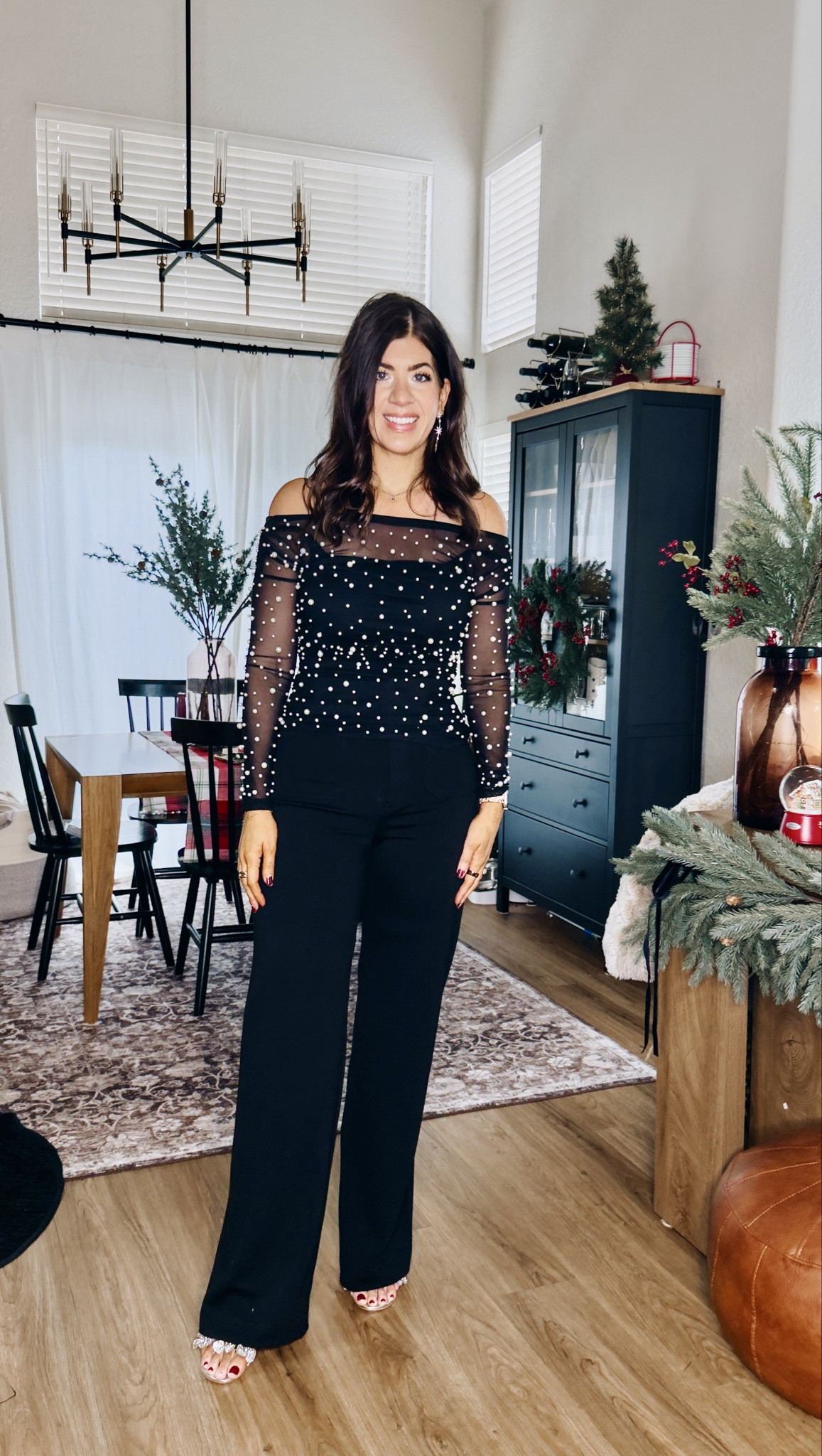 Anthro code: MK30
In a medium pedal top and 29 tall wide leg ponte pant


#LTKHoliday #LTKSaleAlert #LTKMidsize