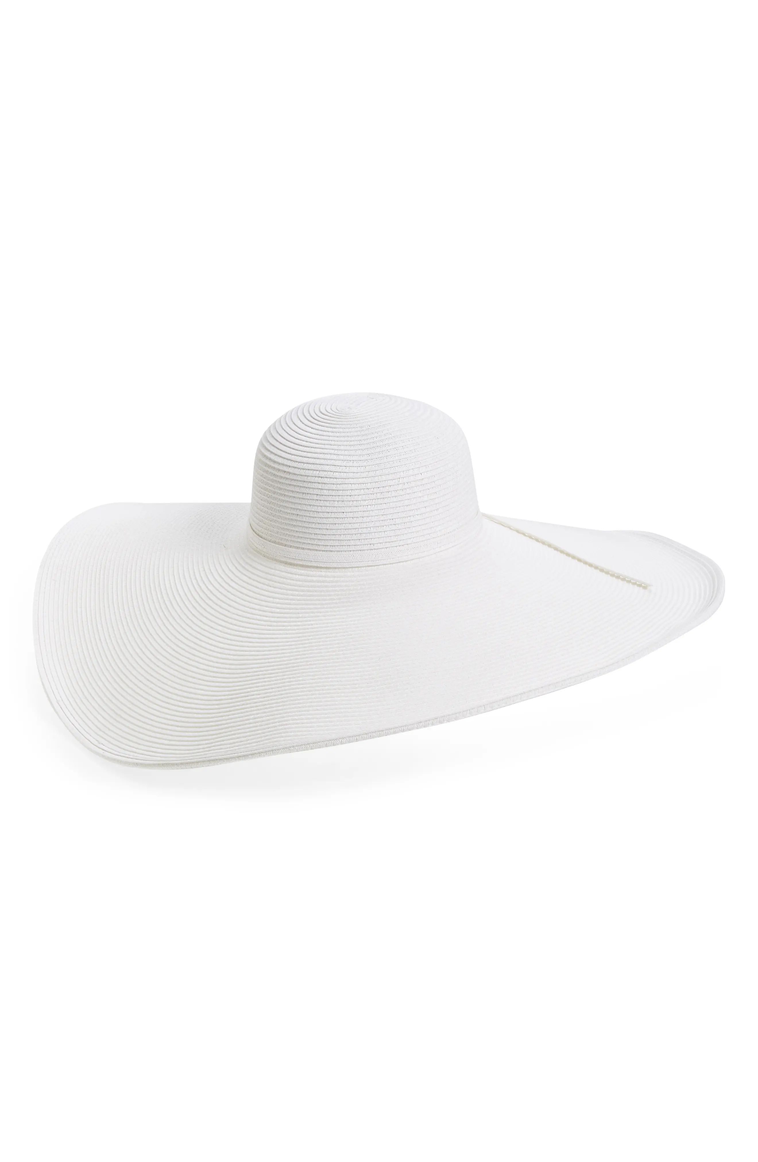 San Diego Hat Ultrabraid XL Brim Sun Hat in White at Nordstrom | Nordstrom