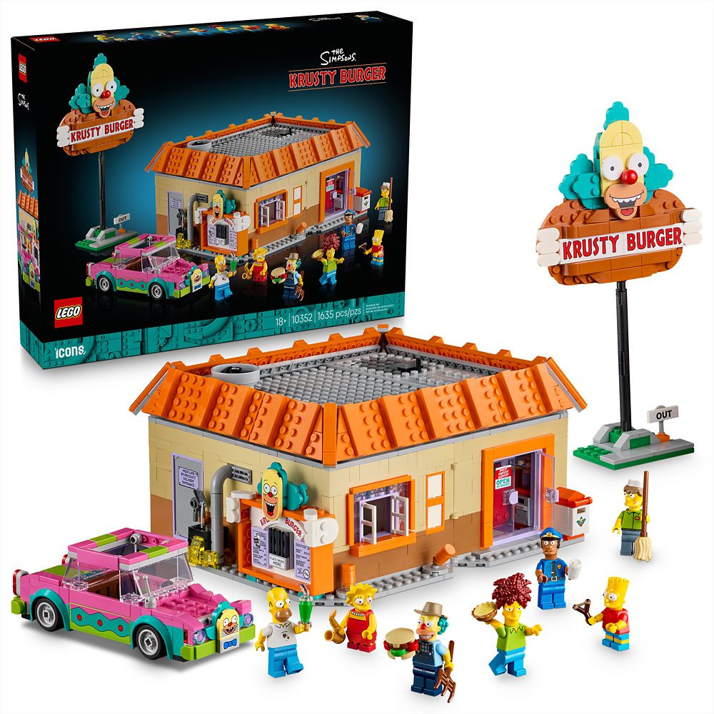 LEGO® Icons The Simpsons: Krusty Burger 10352 | Disney Store