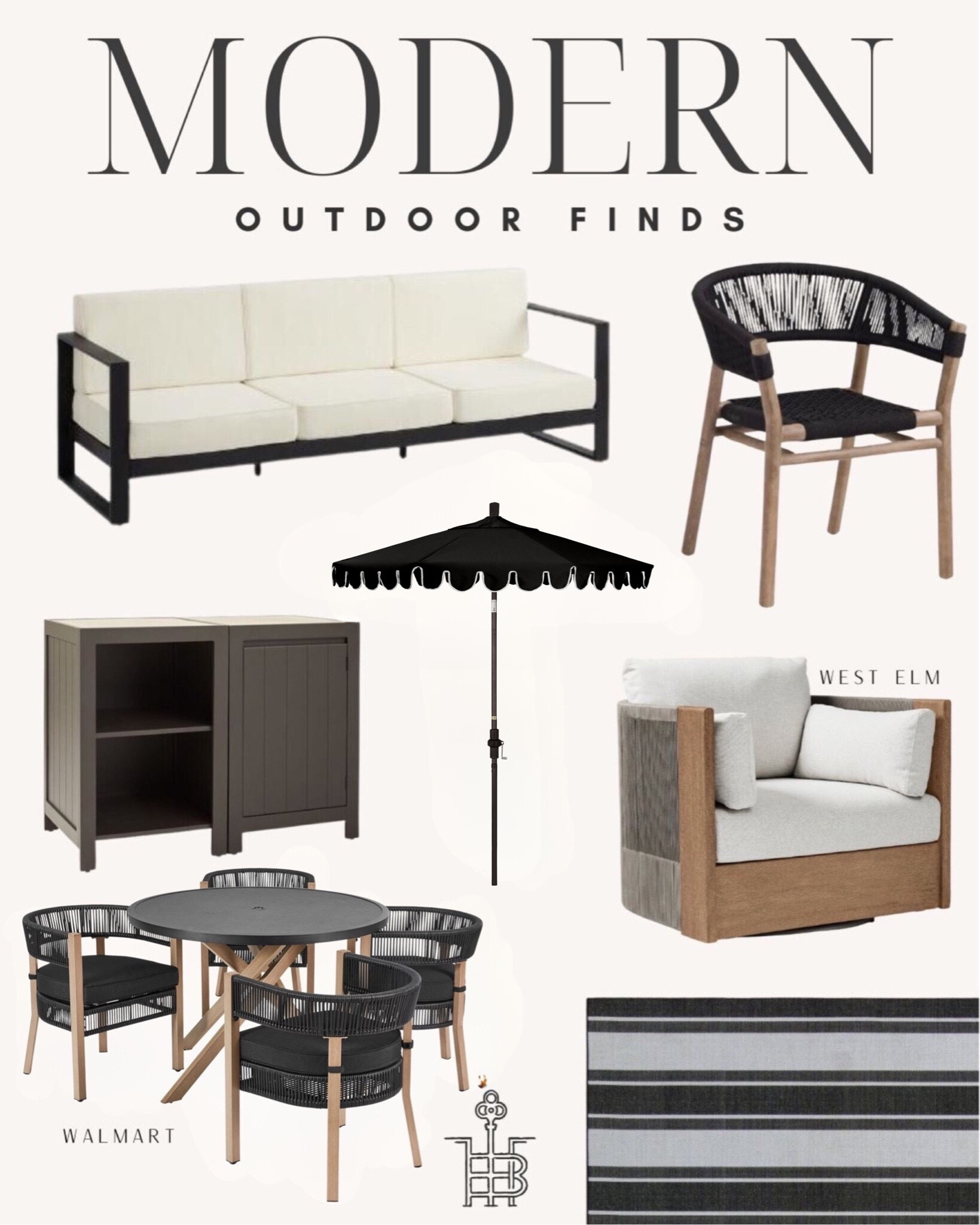 Outdoor furniture, modern outdoor, modern patio, patio furniture, outdoor dining, outdoor rug, area rug, patio umbrella, look for less

#LTKstyletip #LTKhome #LTKFind