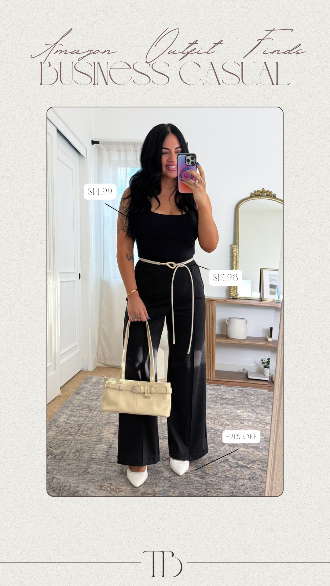 We love an affordable Amazon outfit 🤍

Size large 

Amazon, Amazon midsize, midsize fashion, populish, pumiey, workplace, workwear, corporate wear, casual workwear, tori block

#LTKootd #LTKWorkwear #LTKMidsize