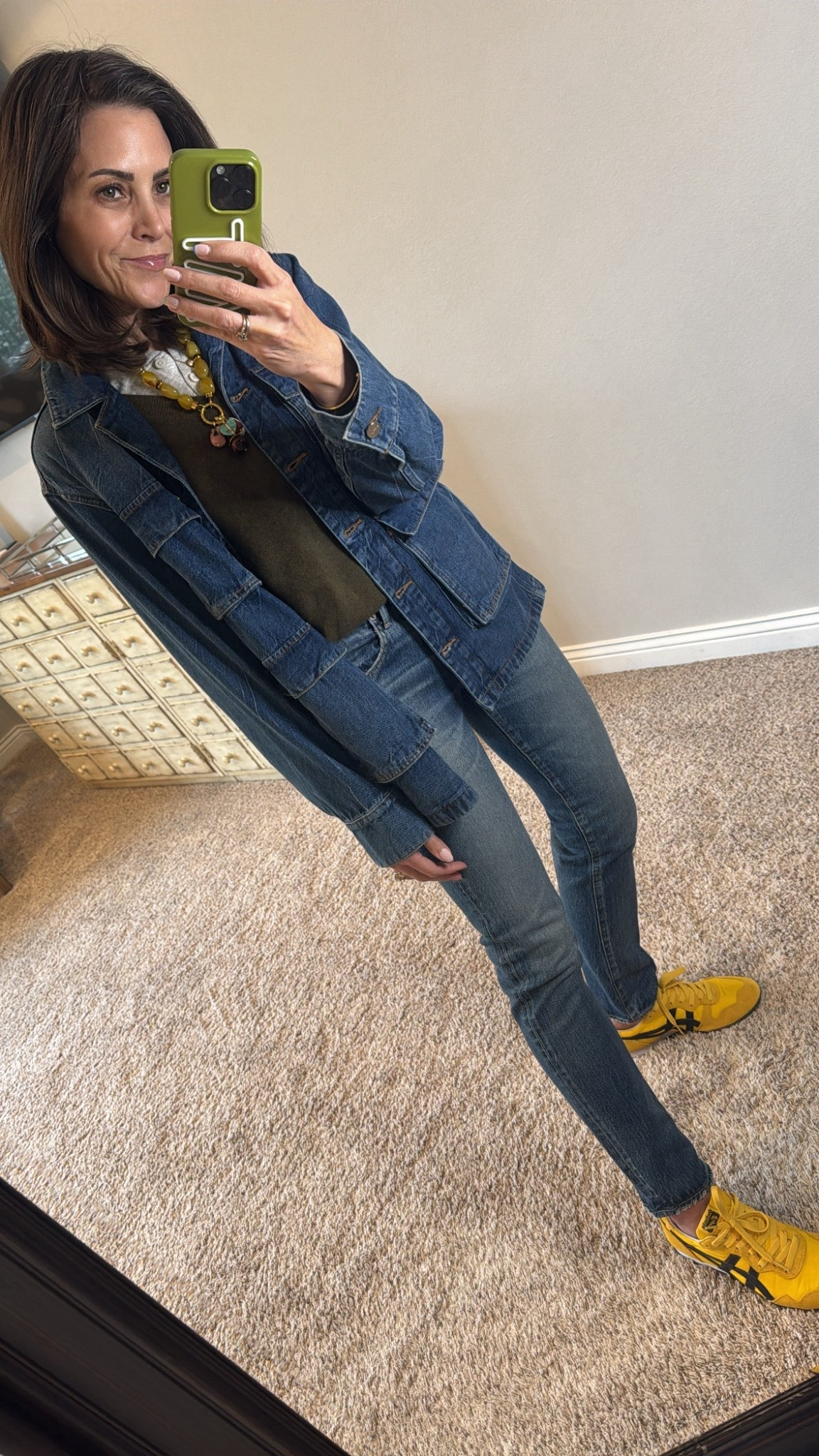 Yellow sneakers are my whole personality right now:-)

#LTKTravel #LTKOver40 #LTKootd