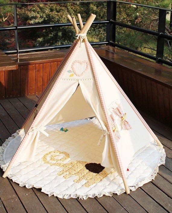 Soabe rabbit teepee, kids teepee, play tent, Indian tent, teepee tent, kids toy, children toy, toy,  | Etsy (US)