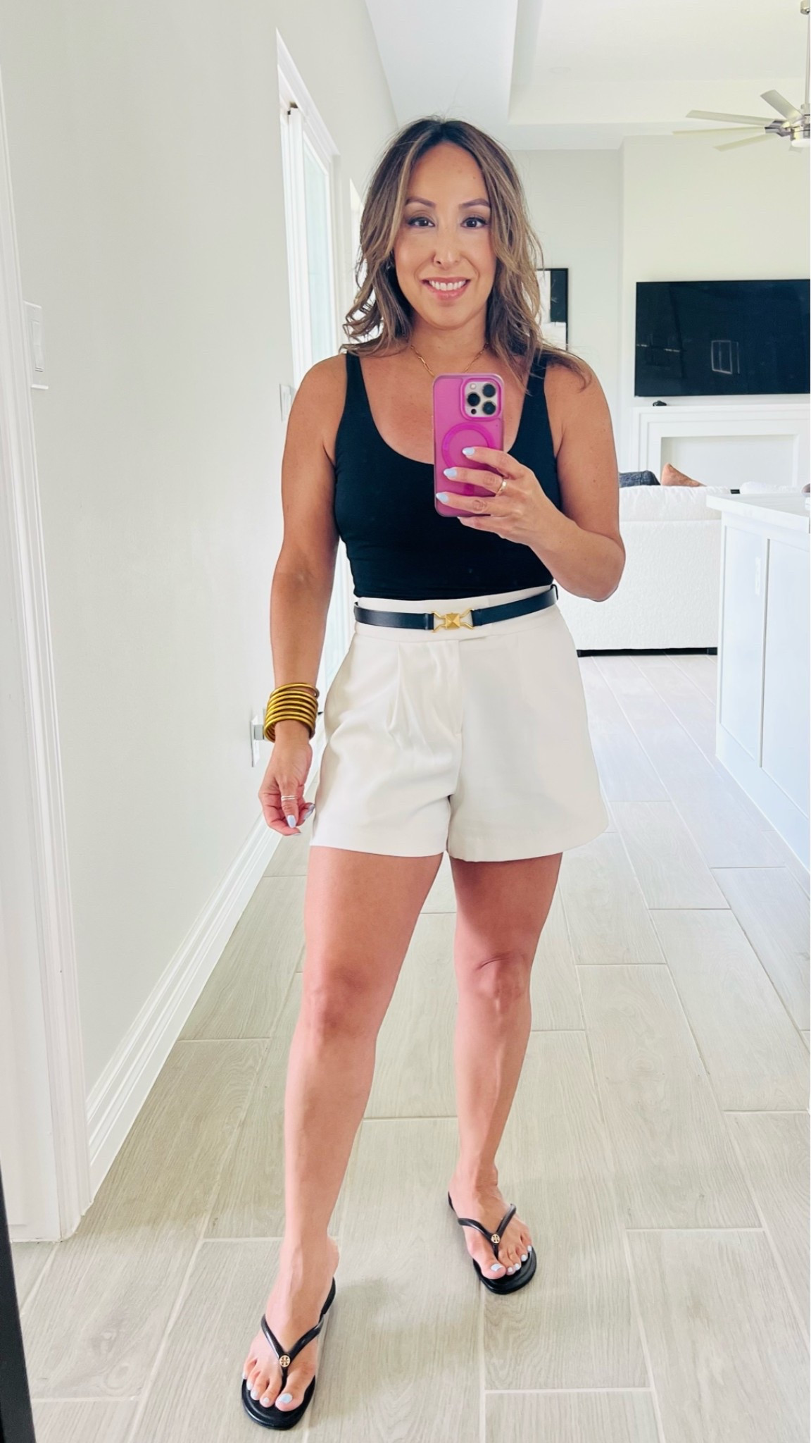 Quick little summer fit! A tank and some shorts but spruce it up a bit…

#LTKgrwm #LTKootd #LTKPetite