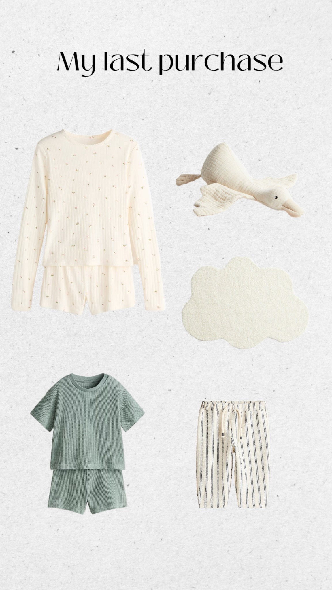 Un peu de tout 🌈✨

#LTKbaby #LTKfrance #LTKspring