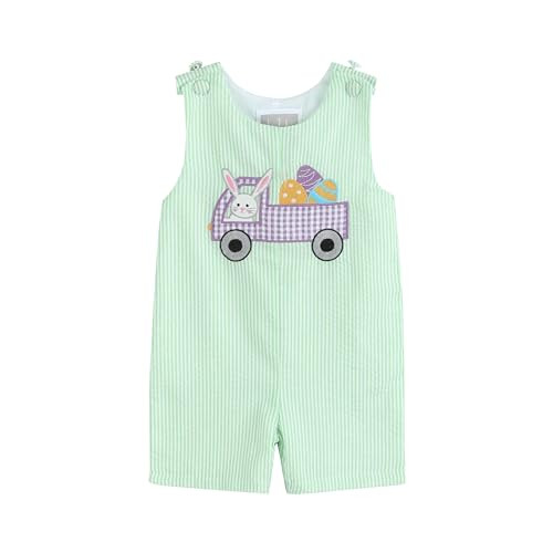 Boys Baby and Toddler Easter Bunny Shortalls | Amazon (US)