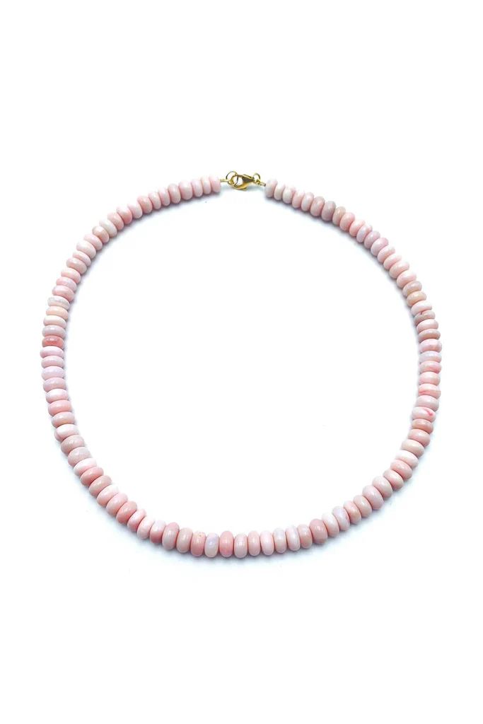 Smooth Candy Necklace in Rose | Hampden Clothing