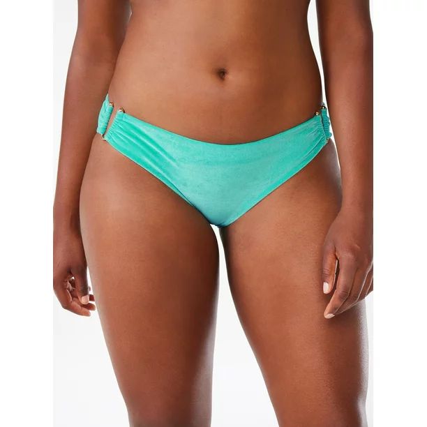 Love & Sports Women's Velour Bikini Bottoms with U-Wire Sides | Walmart (US)