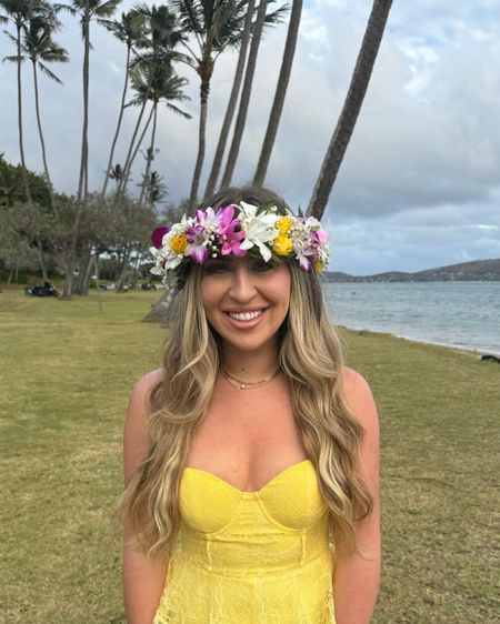 Vacation outfit, yellow dress, ruffle dress, revolve, Hawaii, Oahu, travel outfit, Waikiki Beach, Honolulu

#LTKstyletip #LTKtravel #LTKswim
