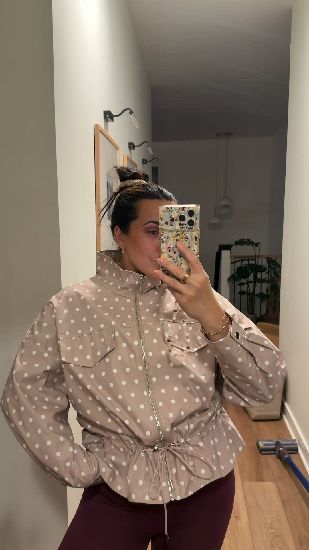 I did a size L in this adorable a line polka dot jacket. It’s cropped and perfect for fall!

#LTKMidsize #LTKTravel #LTKCon