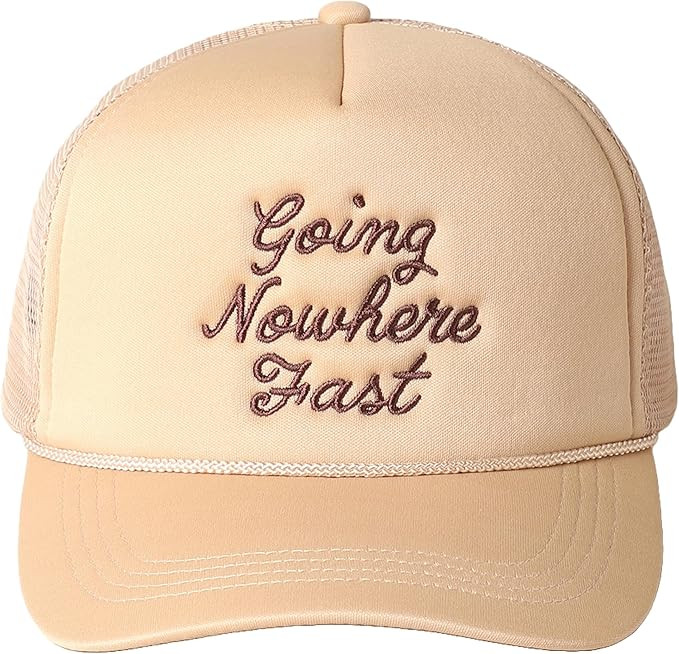 MIRMARU Retro Foam Mesh Trucker hat Trendy Design Summer Baseball Cap for Womens | Amazon (US)