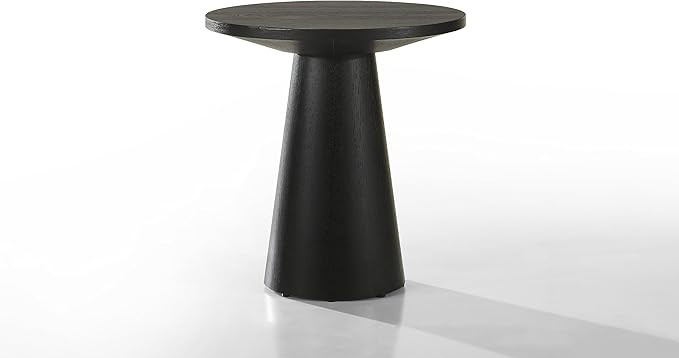 LILOLA LIVING Jasper Ebony Black 20" Round Console Table | Amazon (US)