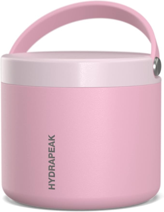 Hydrapeak 18oz Stainless Steel Vacuum Insulated Thermos Food Jar | Thermos for Hot Food and Cold ... | Amazon (US)
