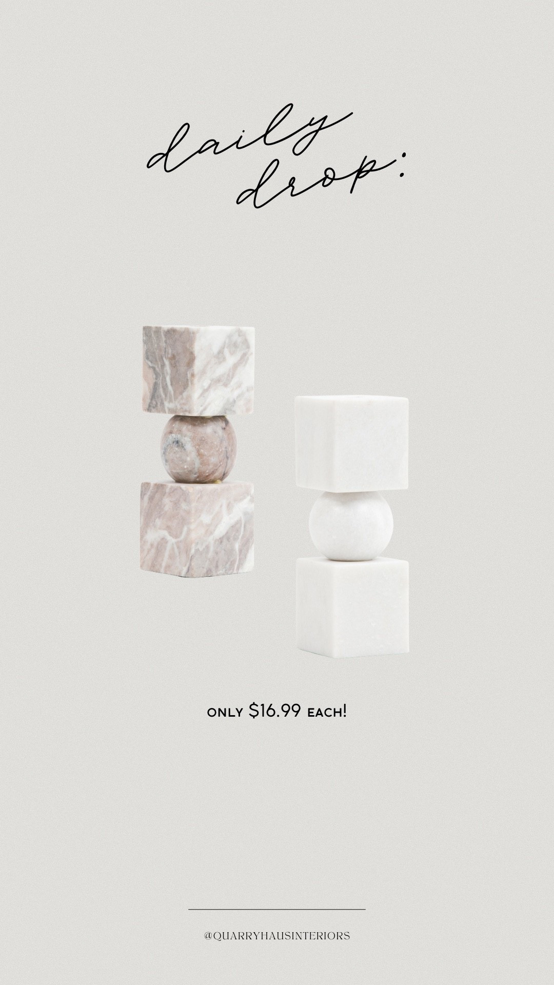 The candle holders are perfect for modern or transitional homes! Great decor pieces for entry tables, shelves, coffee tables and moree

#LTKSaleAlert #LTKHome #LTKFindsUnder50