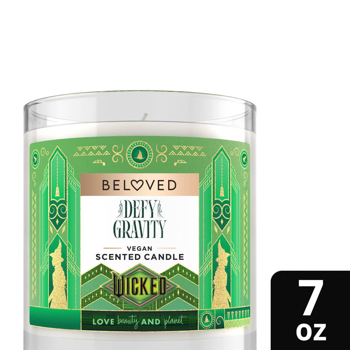 Beloved Wicked Defy Gravity 1 Wick Candle 7oz | Target