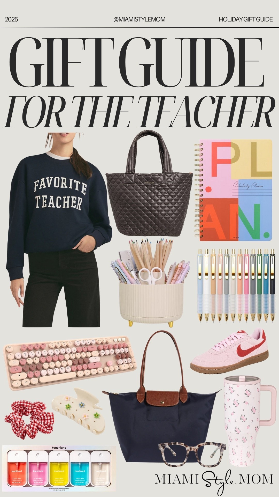 Gift guide for the teacher!! 

Gift guide, gift guide for her, gift ideas, gift guide inspo, holiday gift guide, gifts for her, gifts for wife, gifts for sister, gifts for aunt, gifts for mom, gifts for girlfriend, gifts for mother in law, gifts for cousins, gifts for the teacher, teacher gifts, tote bags, planner, pens, desk organizer, sneakers



#LTKStyleTip #LTKHoliday #LTKGiftGuide