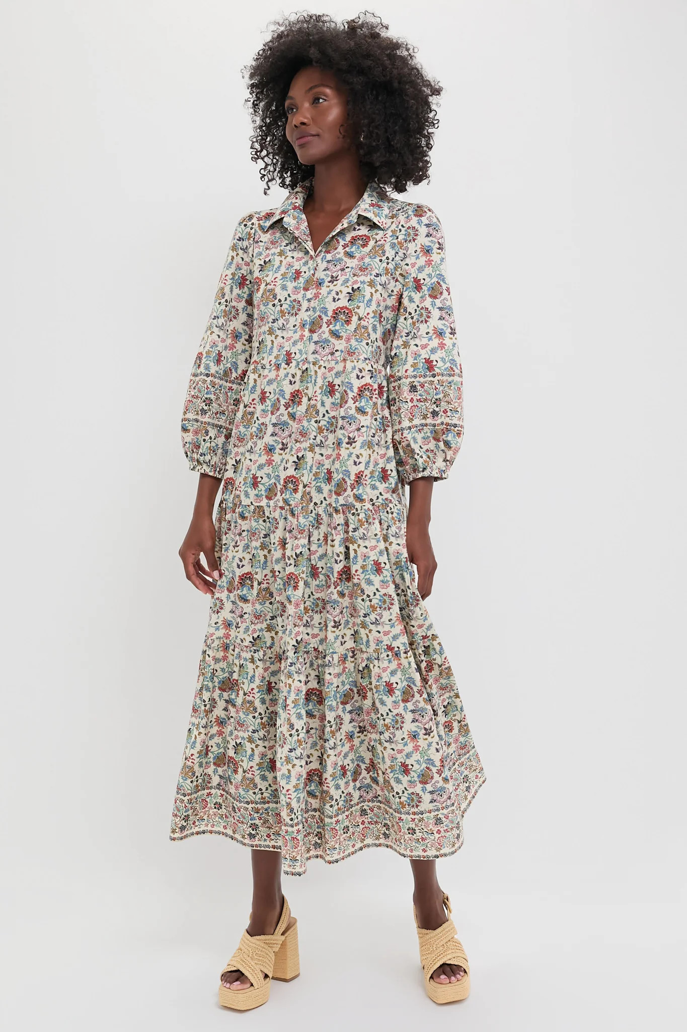 Cream Chintz Mabel Maxi Dress | Tuckernuck (US)