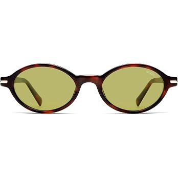 SOJOS Small Oval Polarized Sunglasses Womens Mens SJ2717 | Amazon (US)