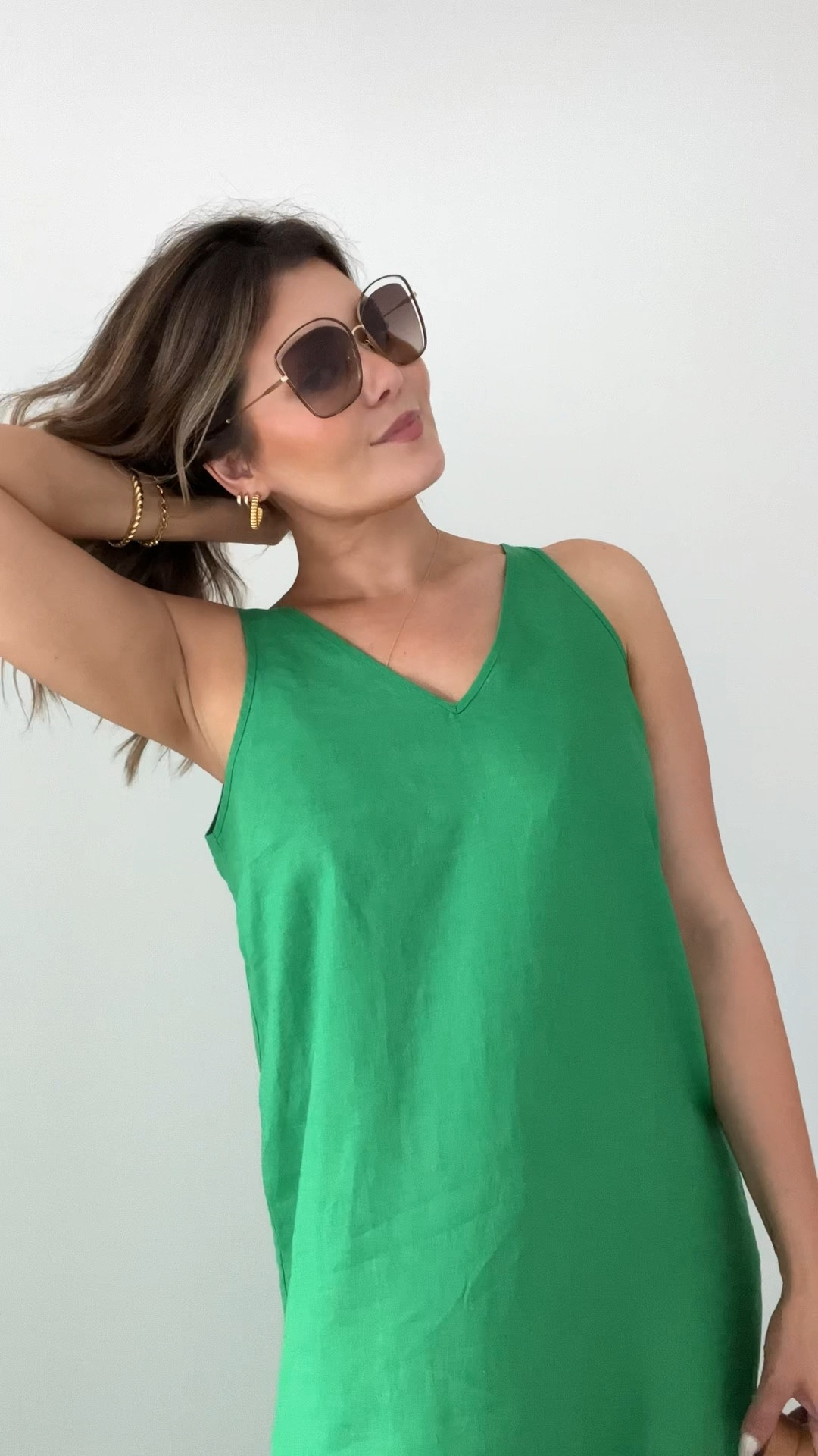 So pleased to have discovered the beautiful Swedish fashion brand @stenstroms_official They are focused on quality, style and comfort and have some incredibly beautiful designs. This gorgeous dress is my first piece from the brand and I’m in love. 100% linen and the cut is everything! Such timeless, minimal elegance. Will be perfect for my upcoming holidays! I’m already eyeing up some of their beautiful shirts 👀

Dress @stenstroms_official 
Jewellery @mejuri & @monicavinader 
Sunglasses @chloe 

Have linked alternatives below as I can’t link Stenstroms on here but head to their website as they have some beautiful pieces and this dress is currently on sale! 

#linendress #greendress #simpleelegance #grwm #ootdreel #stylereel #summergrwm #minimalstyle #minimalfashion #timelessstyle #classicstyle #swedishfashion #styleinspo #birthdaygirl #birthdaydress #linenstyle #stenströmswoman #stenstroms #stenstrømdress 

#LTKstyletip #LTKunder50 #LTKSeasonal