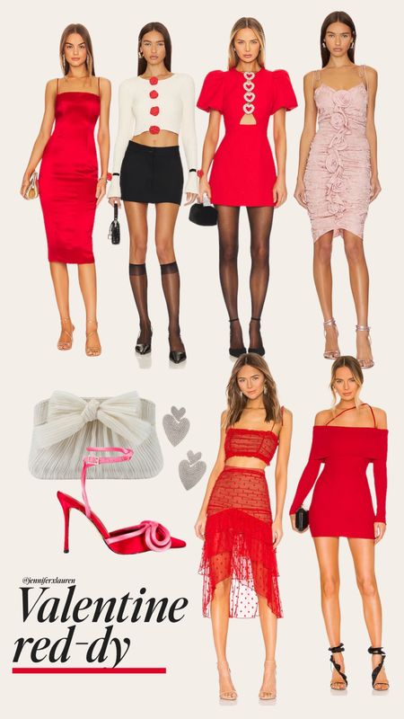 Valentine day ready ❤️ best of pink & red looks for a date night 

Amazon favorites, revolve, date night, red dress, girls night out, Amazon fashion, fancy dress 

#LTKfindsunder50 #LTKstyletip #LTKSeasonal