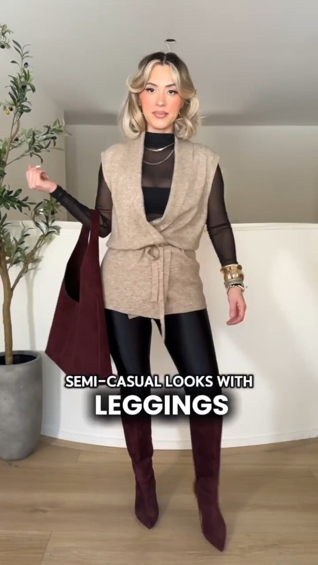 Semi-casual looks with LEGGINGS!!!🤩

✔️ size SMALL in leggings: they are the comfiest and stretchiest leggings that are not see-through and they have a very subtle sheen to them. They're not shiny. They don't have glitter, the subtle sheen makes him look very elevated!!! 

✔️ exact leggings are from Sghenr Womens Shiny High Waisted Neon Smooth Pants! 

I linked the exact same leggings from two different brands. I own them both and both leggings are identical, but I wanted to link both brands just in case one sells out.

All tops in a size SMALL + jackets!!!

#LTKgrwm #LTKootd #LTKU