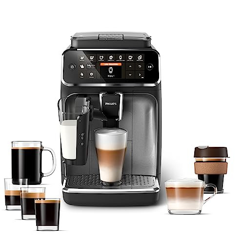 PHILIPS 4300 Series Fully Automatic Espresso Machine - LatteGo Milk Frother, 8 Coffee Varieties, ... | Amazon (US)