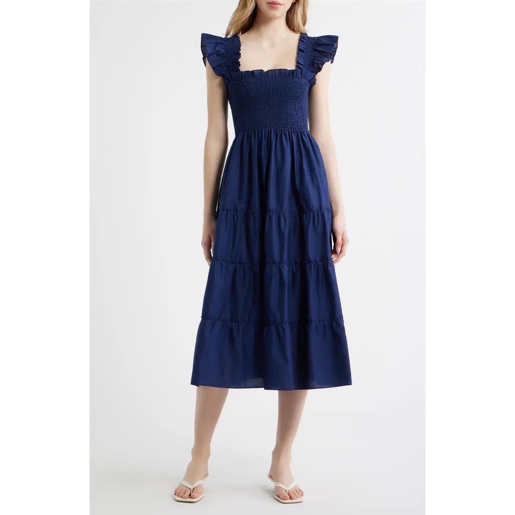 Hill House Home The Ellie Nap Dress in Navy at Nordstrom, Size Large | Nordstrom