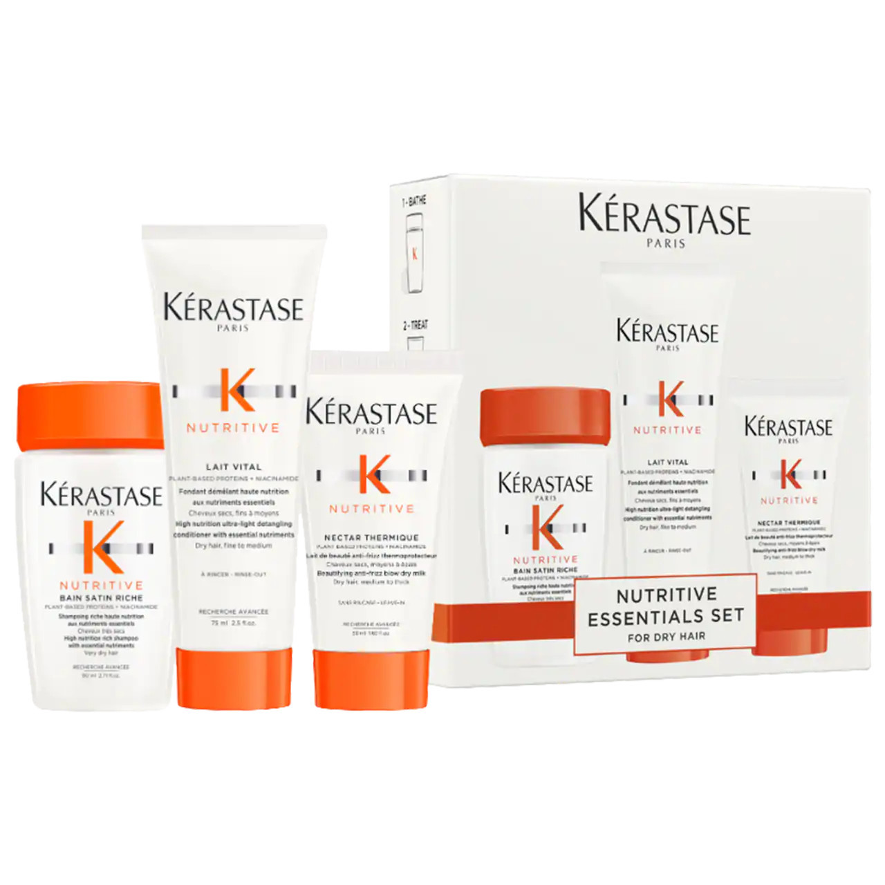 Kérastase Nutritive Hydrating Essentials Discovery Gift Set for Dry Hair | Sephora (US)